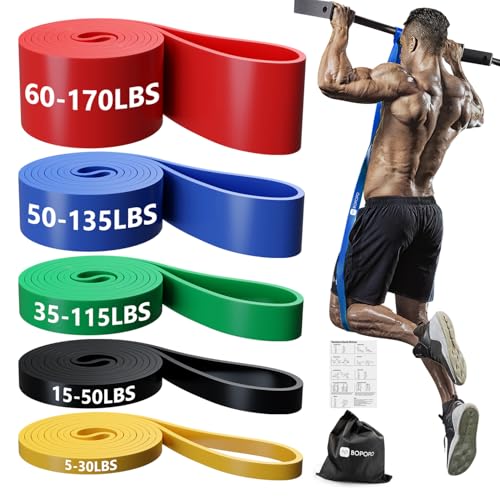 BOPOPO Resistance Bands Set for Home Workouts