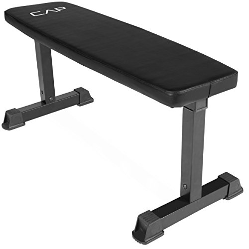 CAP Barbell Black Flat Weight Bench