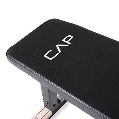 CAP Barbell Black Flat Weight Bench