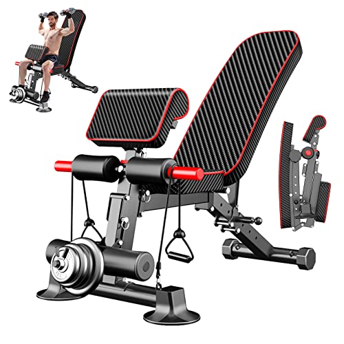 Adjustable Weight Bench for Home Gym Workouts