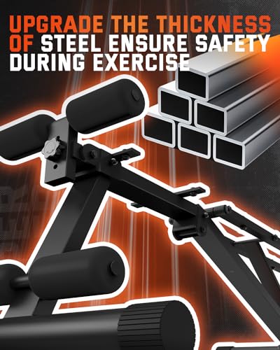 Lusper Foldable Adjustable Weight Bench - 600 lb Capacity