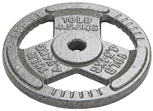 Signature Fitness 10LB Cast Iron Weight Plates (Set of 4)
