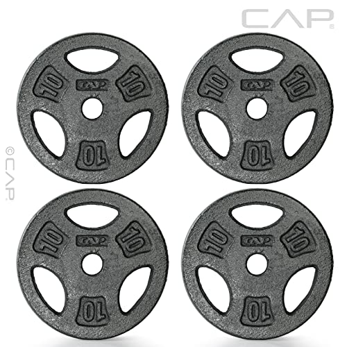CAP Barbell 10 lb Weight Plates - Set of 4
