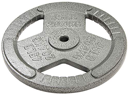 Signature Fitness 45LB Cast Iron Weight Plate