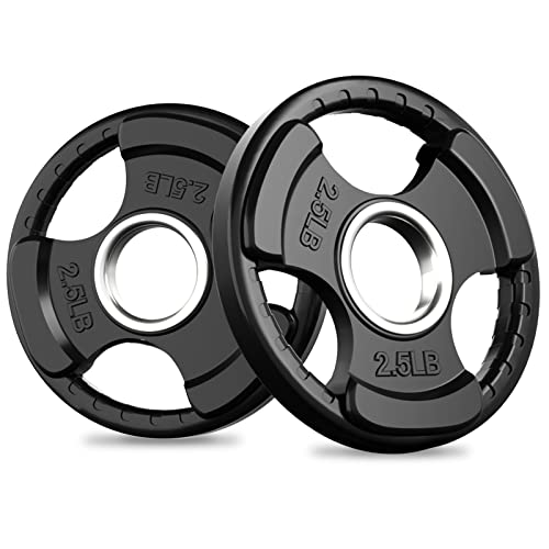 RitFit Olympic Rubber Grip Weight Plates