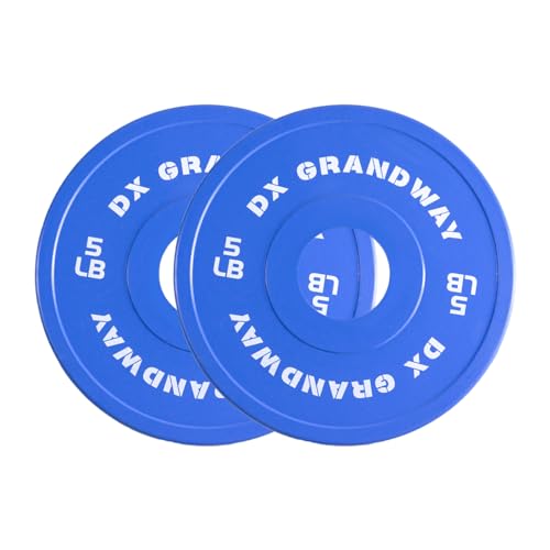 5LB Pair DX Grandway Fitness Olympic Weight Plates