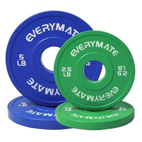 EveryMate 2.5LB & 5LB Fractional Weight Plates Set