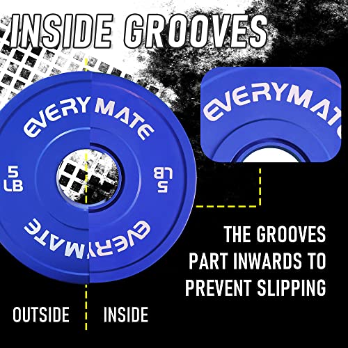 EveryMate 2.5LB & 5LB Fractional Weight Plates Set