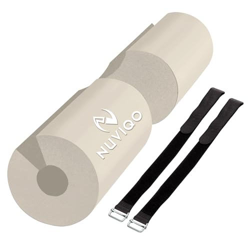 Barbell Pad for Squats and Hip Thrusts - White