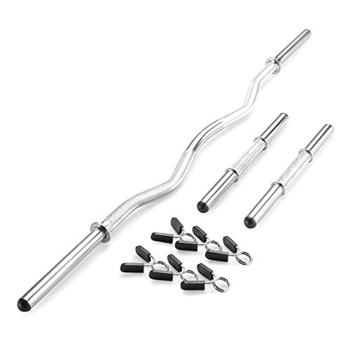 Marcy Curl Bar and Dumbbell Handle Set