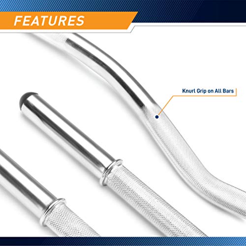 Marcy Curl Bar and Dumbbell Handle Set