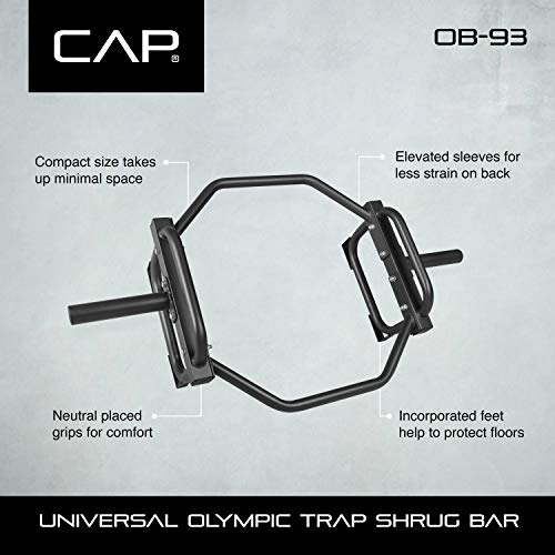 CAP Barbell Olympic Hex Trap and Deadlift Bar
