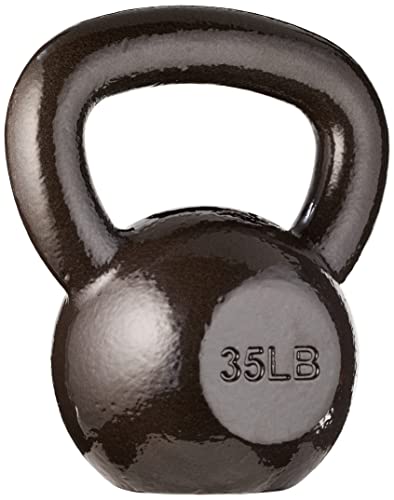 35-Pound Cast Iron Kettlebell by Amazon Basics