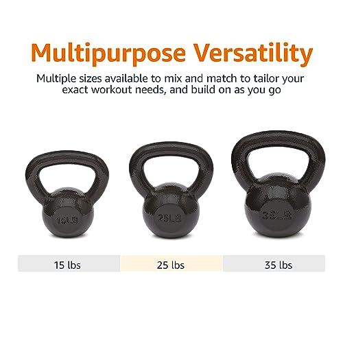 35-Pound Cast Iron Kettlebell by Amazon Basics