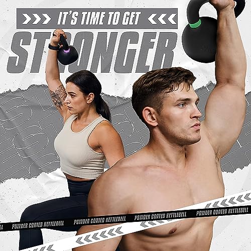 Yes4All Cast Iron Kettlebell Weights for Home Gym