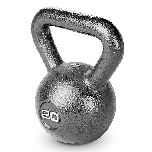 Marcy 20lbs Cast Iron Kettlebell for Home Gym