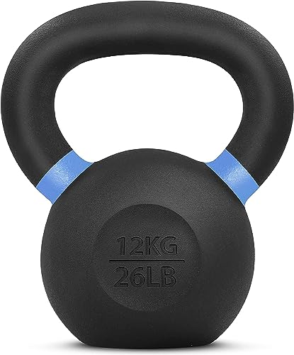 12kg Cast Iron Kettlebell for Strength Training