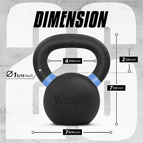 12kg Cast Iron Kettlebell for Strength Training