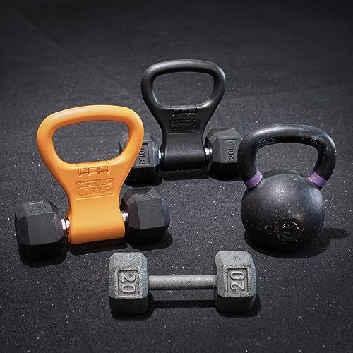KETTLE GRYP - Converts Dumbbells to Kettlebells