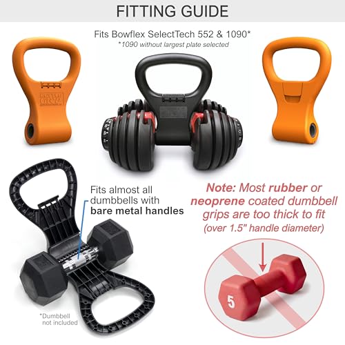 KETTLE GRYP: Transform Dumbbells into Kettlebells