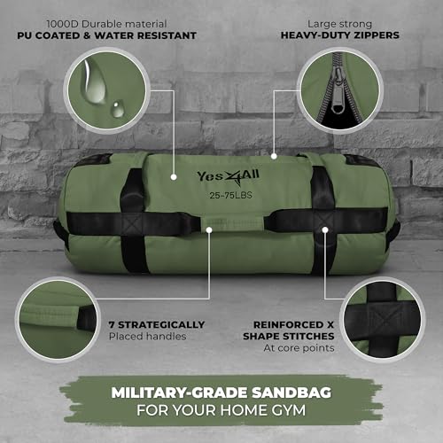 Adjustable Yes4All Sandbags for Weight Training
