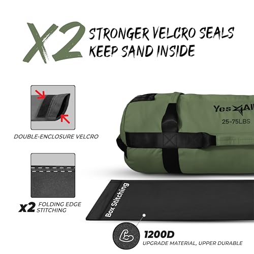 Adjustable Yes4All Sandbags for Weight Training