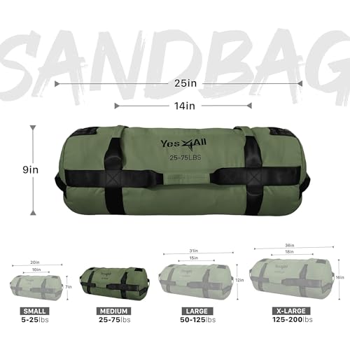 Adjustable Yes4All Sandbags for Weight Training