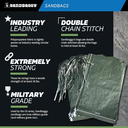 Heavy Duty Empty Sandbags for Home Gym Use