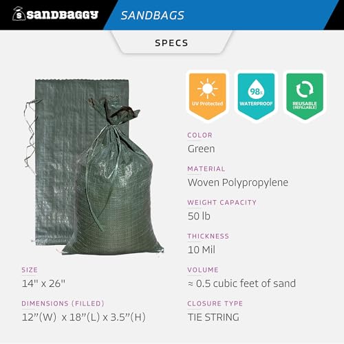 Heavy Duty Empty Sandbags for Home Gym Use