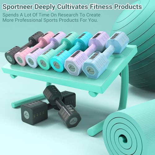 Adjustable Dumbbells Set: Sportneer 0.9-4.5KG Pair