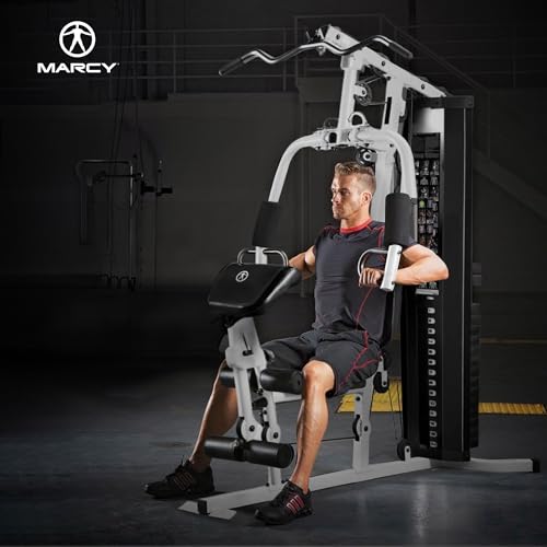 Marcy Dual Function Home Gym with Lat Station