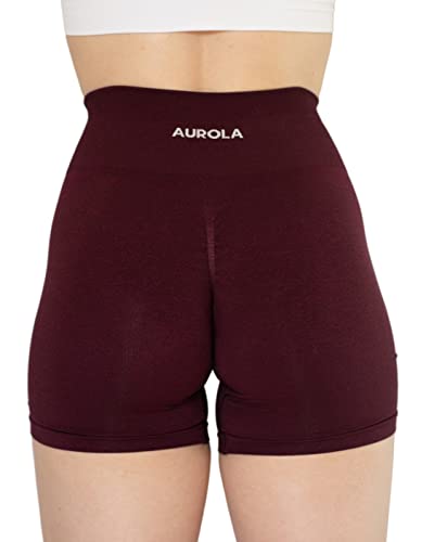 AUROLA Women's Seamless Scrunch Workout Shorts