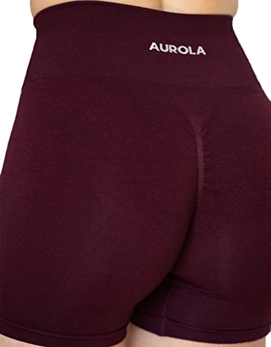 AUROLA Women's Seamless Scrunch Workout Shorts