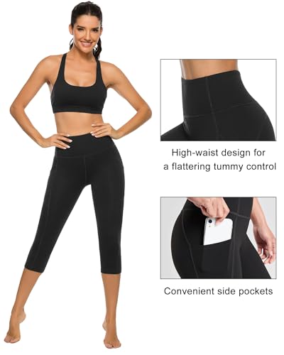 High-Waisted Women's Yoga Leggings with Pockets