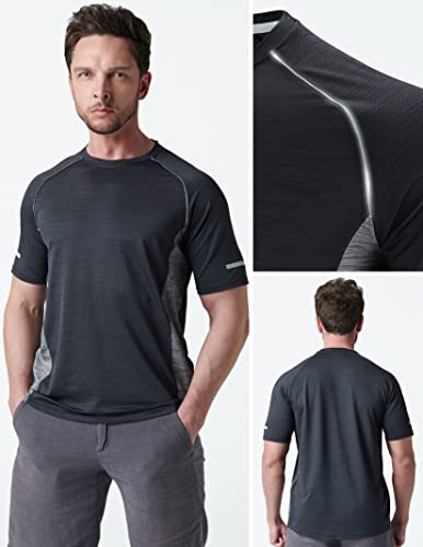 Active Quick Dry Men's Crew Neck T-Shirts Set