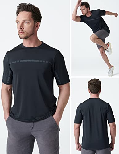 Active Quick Dry Men's Crew Neck T-Shirts Set