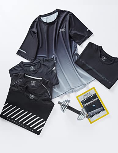 Active Quick Dry Men's Crew Neck T-Shirts Set