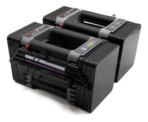 PowerBlock Elite EXP Adjustable Dumbbells, 5-50 lbs