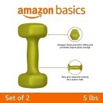 Neoprene Coated Dumbbell Set - 5 lbs Each