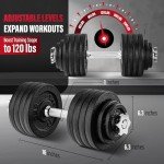 Yes4All Adjustable Dumbbell Set - 47.6 kg