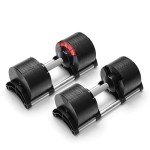 NÜOBELL Adjustable Dumbbells 5-80 lbs Pair
