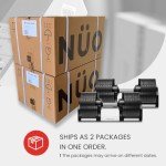 NÜOBELL Adjustable Dumbbells 5-80 lbs Pair