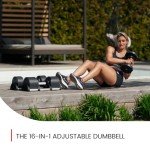 NÜOBELL Adjustable Dumbbells 5-80 lbs Pair