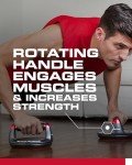 Elite Rotating Pushup Handles with Ergonomic Grips