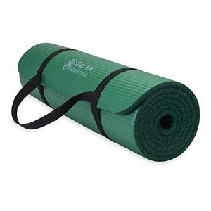 Gaiam Essentials Thick Yoga Mat with Carrier Strap