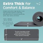 Retrospec Solana Non-Slip Yoga Mat with Strap