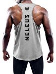 NELEUS Men's 3 Pack Sleeveless Workout Tanks