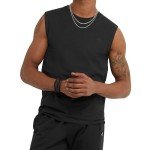 Champion Men’s Sleeveless Muscle Tank - Black