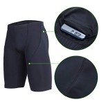 Beroy Men’s Compression Workout Shorts with Pocket