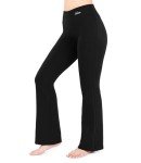 Nirlon Women's Flared Yoga Pants - Soft & Breathable